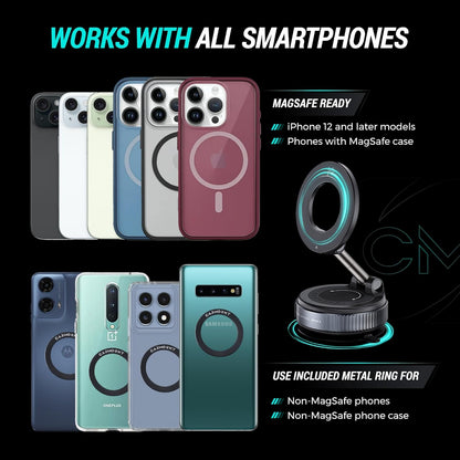 360° MagPro Magnetic Phone Holder