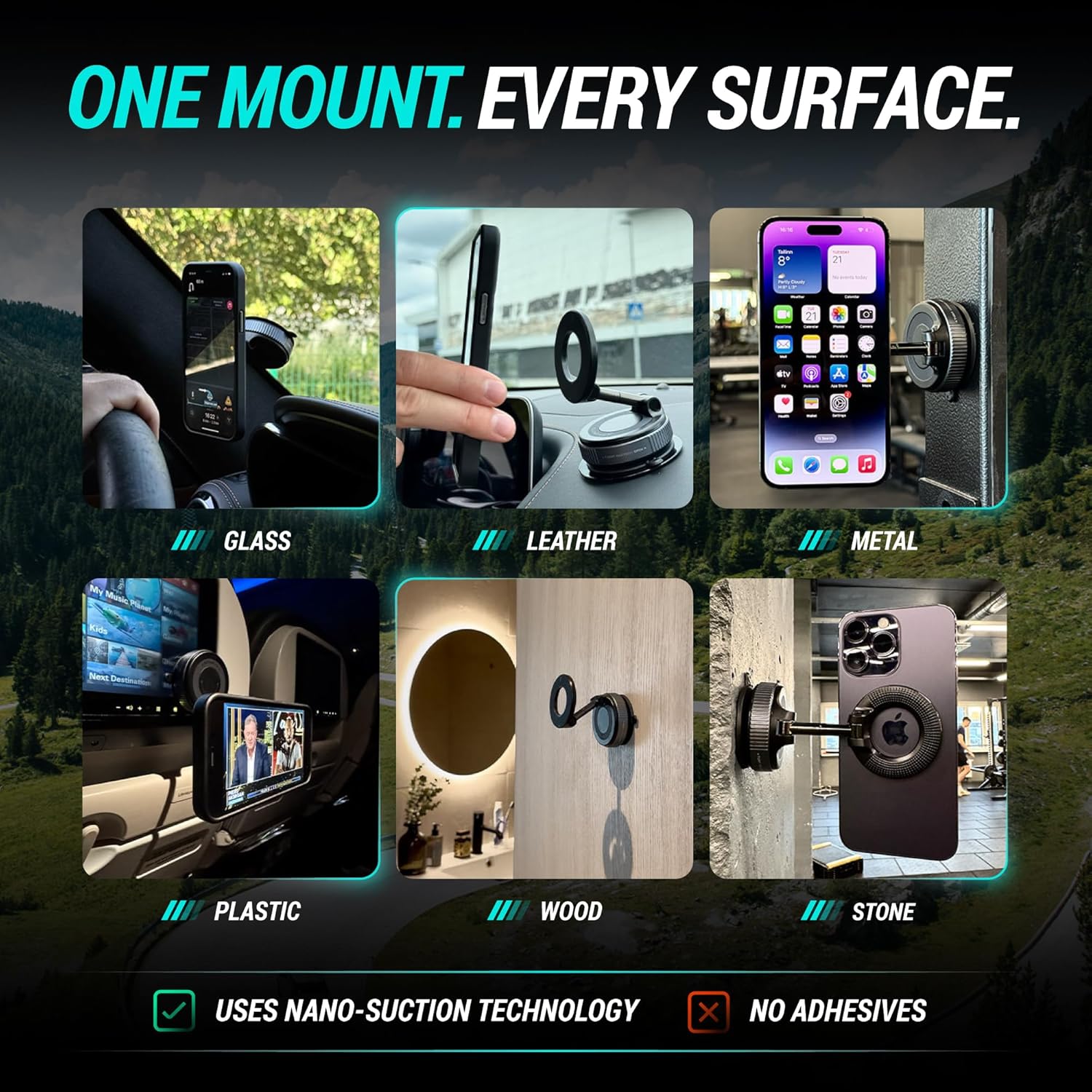 360° MagPro Magnetic Phone Holder