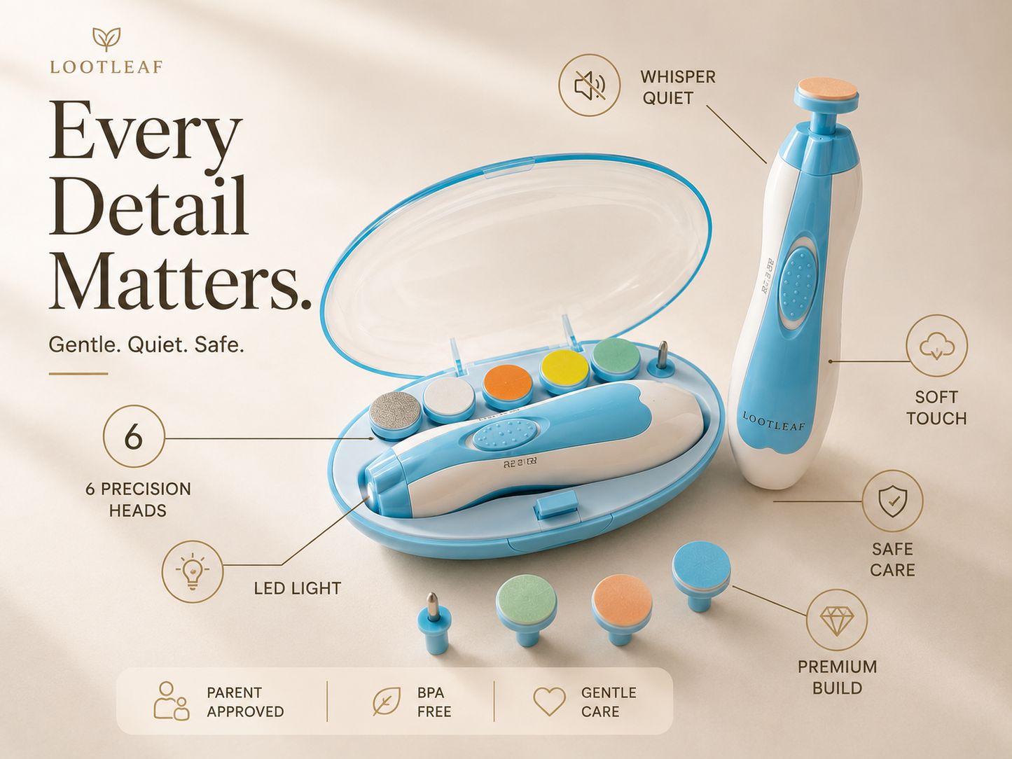 GentleTrim™ Smart Nail Trimmer