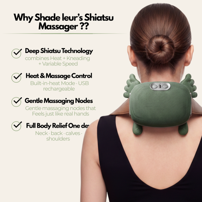 Shiatsu Turtle Neck Massager