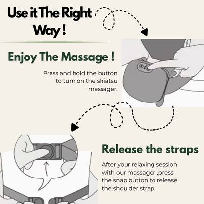 Shiatsu Turtle Neck Massager