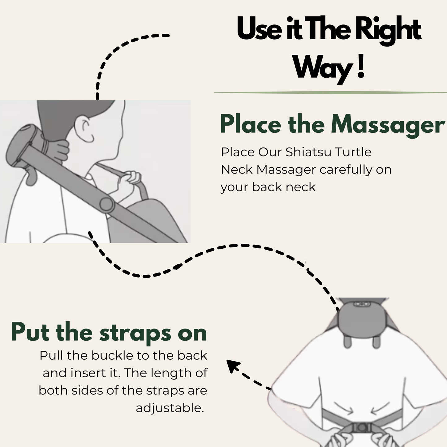 Shiatsu Turtle Neck Massager