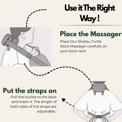 Shiatsu Turtle Neck Massager