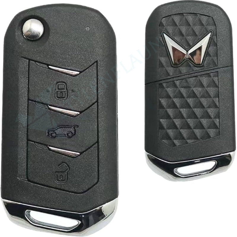Mahindra Thar Roxx | XUV 700 | Thar | Scorpio-N 2023 | 3X0 Luxury Premium Beast Metal Smart Car Design Key Cover Key Case With Key Chain ( 3 buttons ) Flipkey